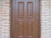 Puerta de calle PVC imitación madera panel IP4