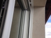 Ventana de PVC blanco remate exterior