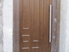 Puerta de calle PVC imitación madera panel IP10